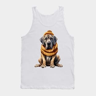 Winter Great Dane Dog Tank Top